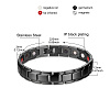 SHEGRACE Stainless Steel Panther Chain Watch Band Bracelets JB659A-2