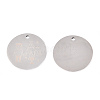 Non-Tarnish 201 Stainless Steel Pendants STAS-T064-38P-18-1