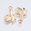 Brass Charms KK-F740-37G-2