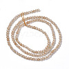 Cubic Zirconia Beads Strands G-F596-48F-3mm-2