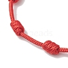 Adjustable Polyester Braided Bracelets for Women BJEW-JB13412-3