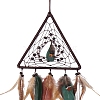 Cotton Woven Net/Web with Feather Hanging Decorations PW-WG4983A-01-2