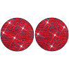 PVC Rhinestone Anti-slip Coaster PW-WGFA6AD-03-1