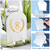 Acrylic Blank Table Sign DIY-WH0019-95B-2