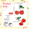 60Pcs Alloy Enamel Pendants FIND-SC0017-33P-2