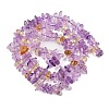 Natural Ametrine Beads Strands G-C250-02-3
