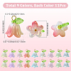 11 Sets Acrylic Beads Pendants FIND-SC0016-66-2