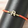 Adjustable Nylon Cord Bracelets BJEW-C096-01G-18-3