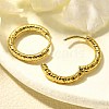 304 Stainless Steel Hoop Earrings for Women EJEW-M068-13C-G-2