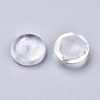 Natural Quartz Crystal Cabochons G-P393-R50-12MM-A-2