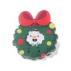 Christmas Theme Acrylic Badges JEWB-B010-06-1