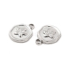 Non-Tarnish 304 Stainless Steel Pendants STAS-B032-36P-3