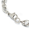 Non-Tarnish 304 Stainless Steel Rope Chain Necklaces NJEW-I245-07E-P-3