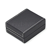 Plastic Imitation Leather Pendant Necklaces Boxes OBOX-Q014-27-2