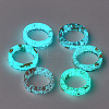 Epoxy Resin Rings RJEW-T007-01B-01-6