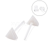 Hypoallergenic Bioceramics Zirconia Ceramic Stud Earrings EJEW-Z023-09E-1