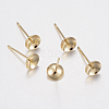 304 Stainless Steel Stud Earring Findings STAS-H436-25-6mm-1