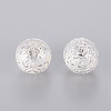 Round Filigree Beads E144Y-S-2