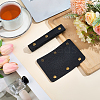 2Pcs PU Leather Luggage Handle Wrap Covers PURS-GL0001-06A-3