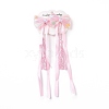 Bowknot Long Ribbon Alligator Hair Clip PHAR-D013-03A-1