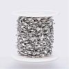 Tarnish Resistant 304 Stainless Steel Bar Link Chains STAS-G038-05P-2