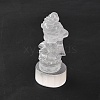 Natural Selenite Figurines DJEW-Q006-01C-2