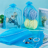 30pcs Large Organza Pouches Portable Shoes Bag Travel Storage Drawstring Bags OP-SP0001-03B-05-4