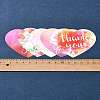 Coated Paper Thank You Greeting Card DIY-FS0007-76D-9