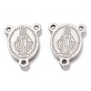 Tarnish Resistant 201 Stainless Steel Chandelier Component Links STAS-Z019-25P-1