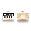 Eco-Friendly Zinc Alloy Charms X-FIND-N048-59E-NR-1