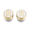 Alloy Enamel Beads X-ENAM-N052-006-01R-RS-2