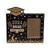 Graduate Theme Wood with Acrylic Rectangle Picture Frame AJEW-D069-01B-1