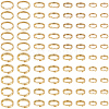 300Pcs 8 Styles Stainless Steel Split Rings STAS-BBC0008-88-7