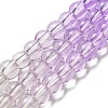 Dyed & Heated Synthetic Quartz Beads Strands G-P502-01A-03-1