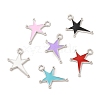 Alloy Enamel Pendants PALLOY-I217-11P-1