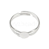 Brass Ring Components KK-C3044-6mm-S-NF-1