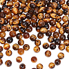  4 Strands Natural Tiger Eye Beads Strands G-NB0004-96-1