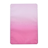 Two Tone Rectangle Plastic Zip Top Gift Bags OPP-C003-01D-03-2