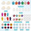 SUNNYCLUE DIY Ocean Theme Bracelet Making Kit DIY-SC0023-34-2