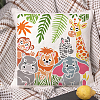 PET Hollow Out Drawing Painting Stencils DIY-WH0391-0009-8