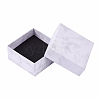 Square Kraft Cardboard Jewelry Boxes AJEW-CJ0001-19-9