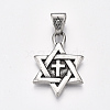 Tibetan Style Alloy Pendants PALLOY-S178-28-1