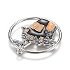 Halloween Theme Alloy Enamel Pendants X-ENAM-J649-12P-02-4