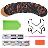 DIY Diamond Painting Cup Mat Kits DIY-TAC0023-27-14