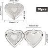 Unicraftale 304 Stainless Steel Locket Pendants STAS-UN0017-48P-4