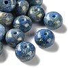 Baking Paint Opaque Glass Beads GL-CBAF5F7-01D-1