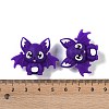 Halloween Theme Silicone Focal Beads SIL-M005-05D-3
