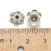 Tibetan Style Alloy Flower Bell Filigree Bead Caps X-TIBEB-O005-02-2