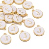 Golden Plated Alloy Charms ENAM-S118-01J-4