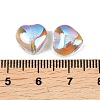 Electroplate Glass Bead EGLA-H102-08Y-3